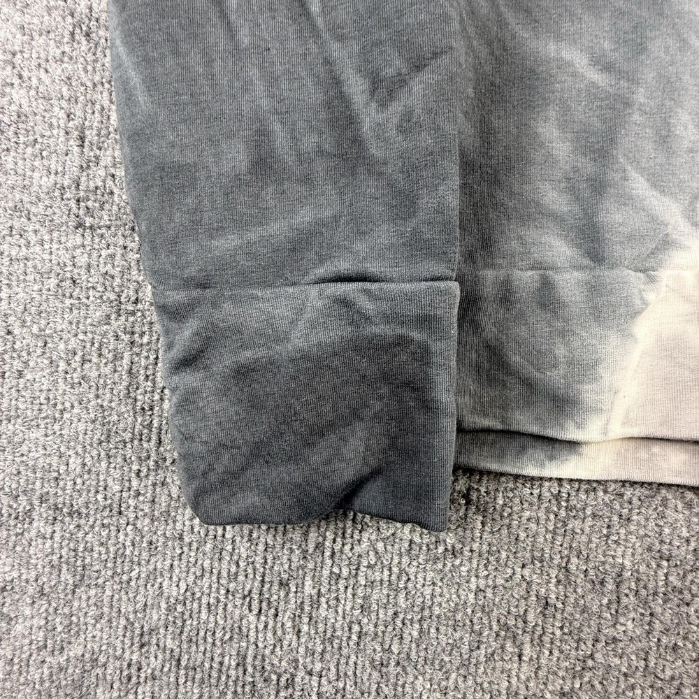 OFFLINE By Aerie Sweatshirt Womens Large Gray Tie Dye Colorblock Crew Pullover - Picture 2 of 10